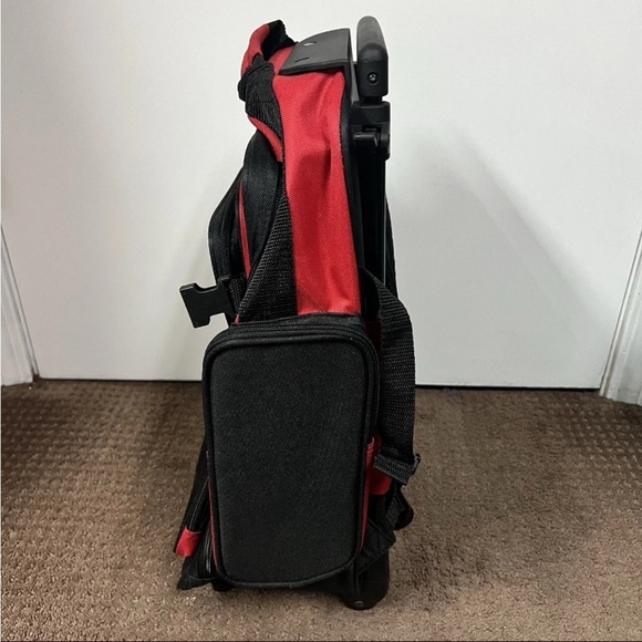 Coca Cola Bring On Summer Thrills Rolling Backpack Telescoping Handle travel - Picture 8 of 14